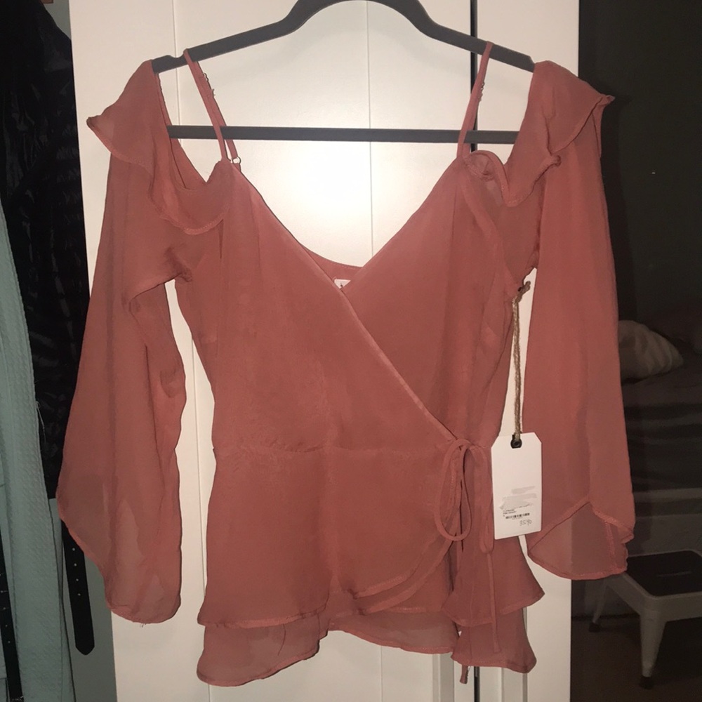 Off the shoulder blouse
